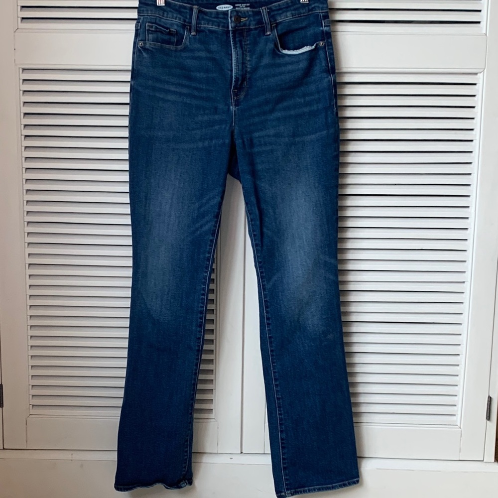 Old Navy Kicker Bootcut Hi-Rise Jeans, 12